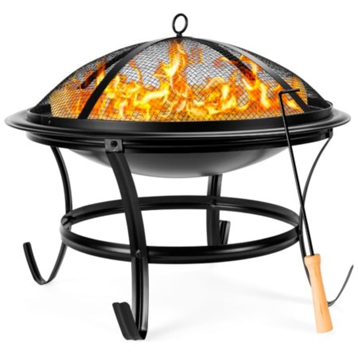Best Choice Products 22-Inch Steel Outdoor Fire Pit Bowl