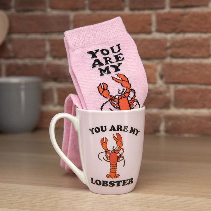 Friends Lobster Mug and Socks