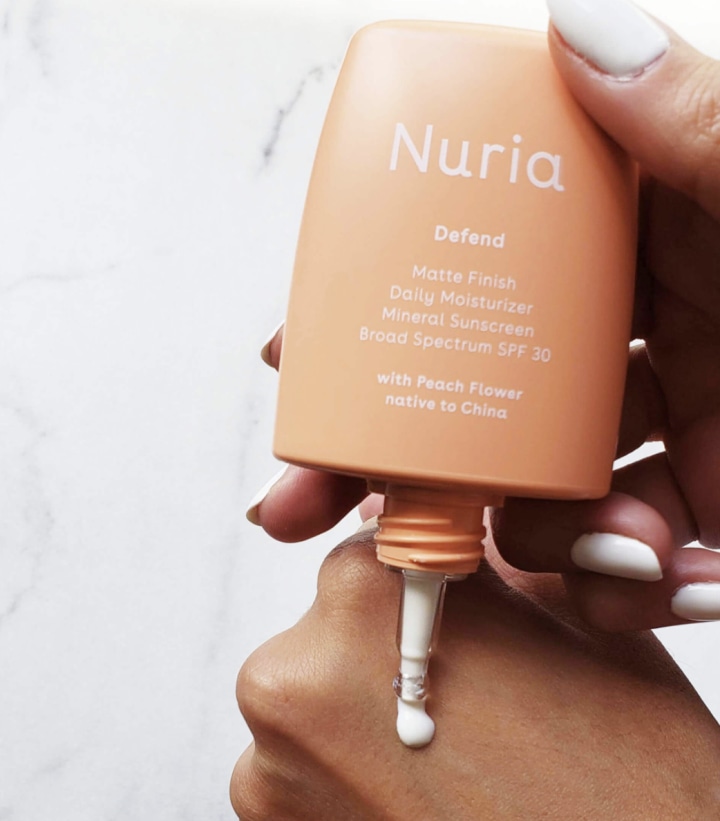 Nuria Beauty Defend Moisturizer and Mineral Sunscreen