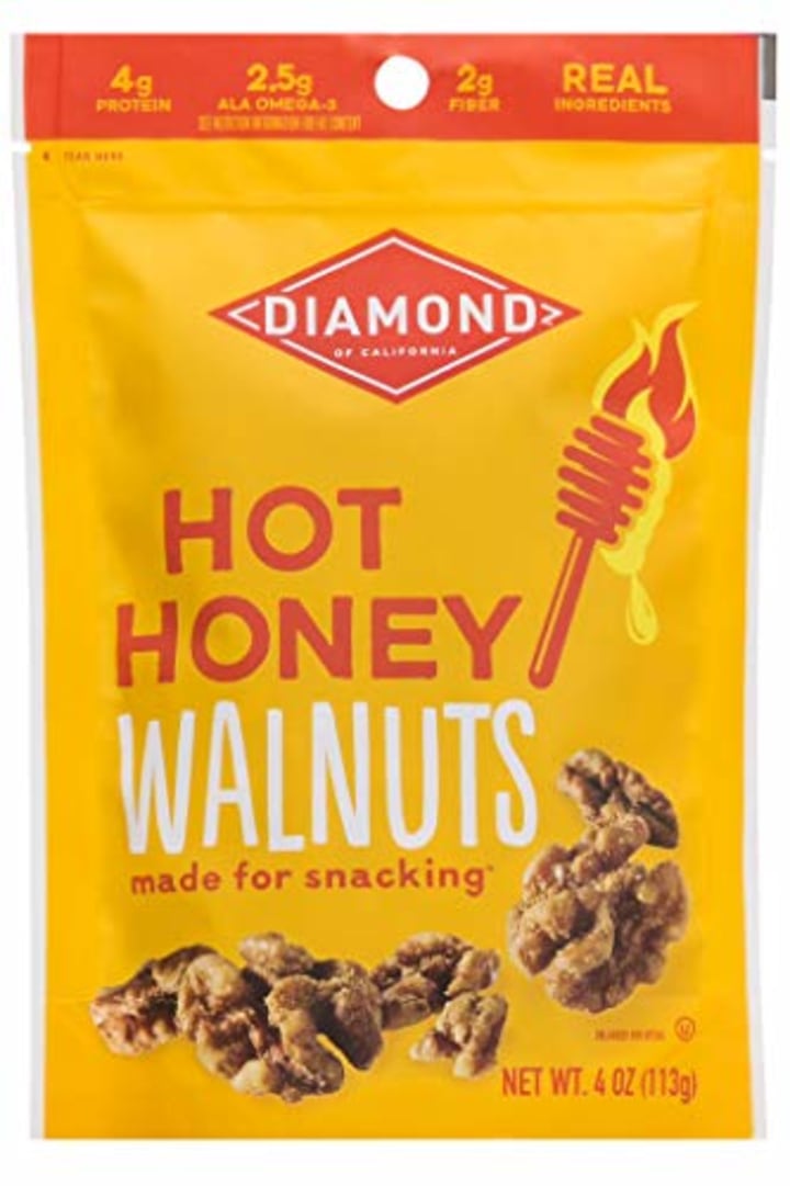 Diamond of California Hot Honey Walnuts, 4 Ounce