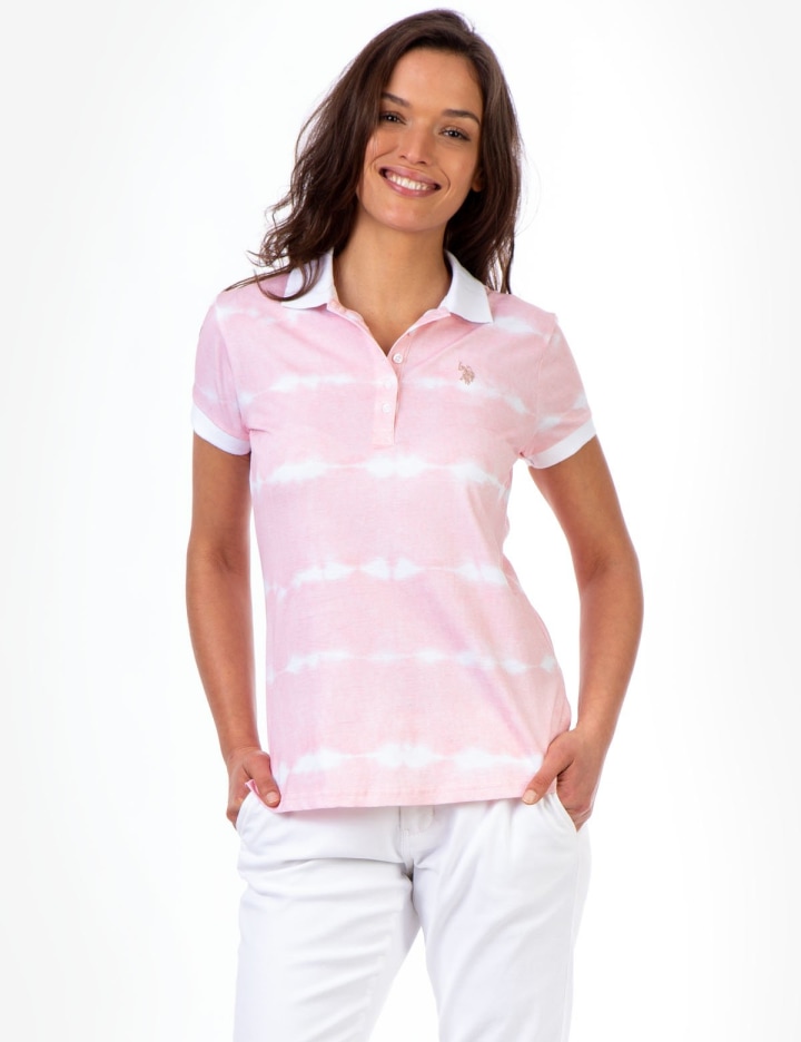 Tie-Dye Polo Shirt