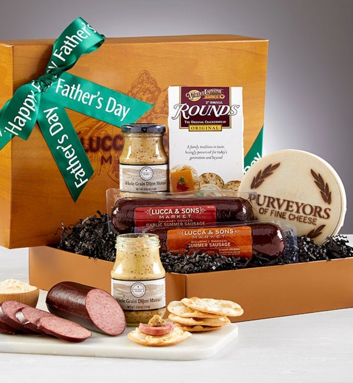 Father&#039;s Day Lucca &amp; Sons Sausage &amp; Cheese Box