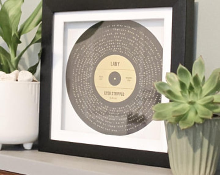 Personalized Record Print