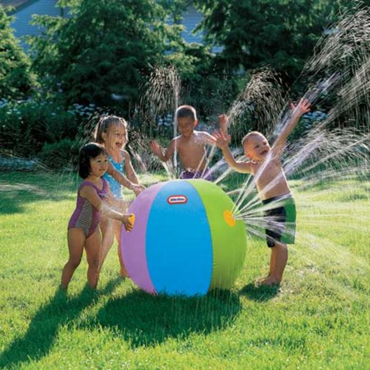 Imperial(R) Toy Little Tikes(R) Beach Ball Sprinkler, Multi-colored Ball