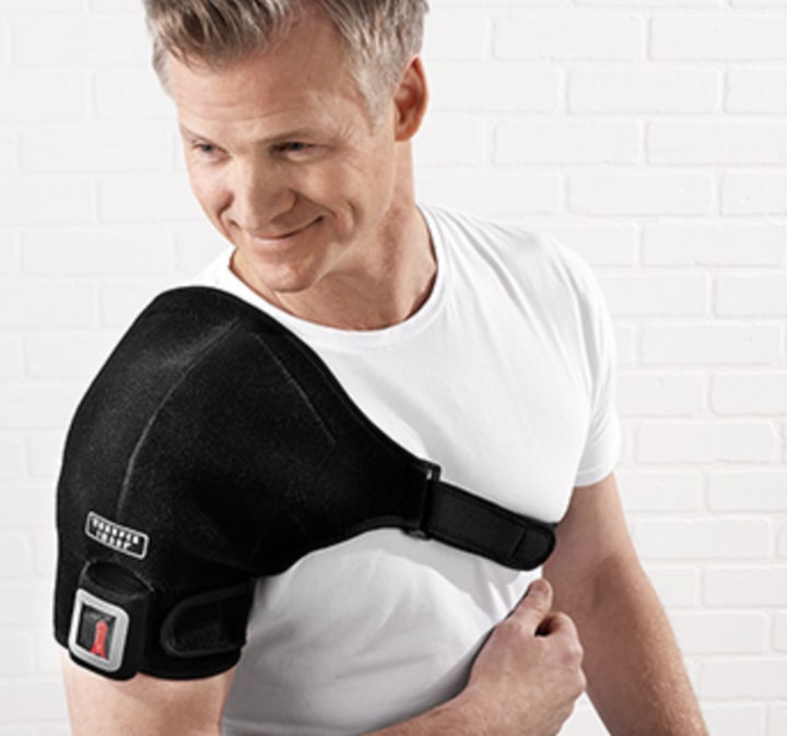 Sharper Image Cordless Shoulder Heat Therapy Wrap