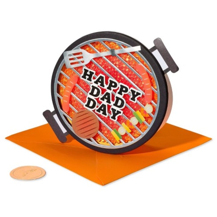 Fathers Day Greeting Card Grill. Best Father's Day Cards 2021.