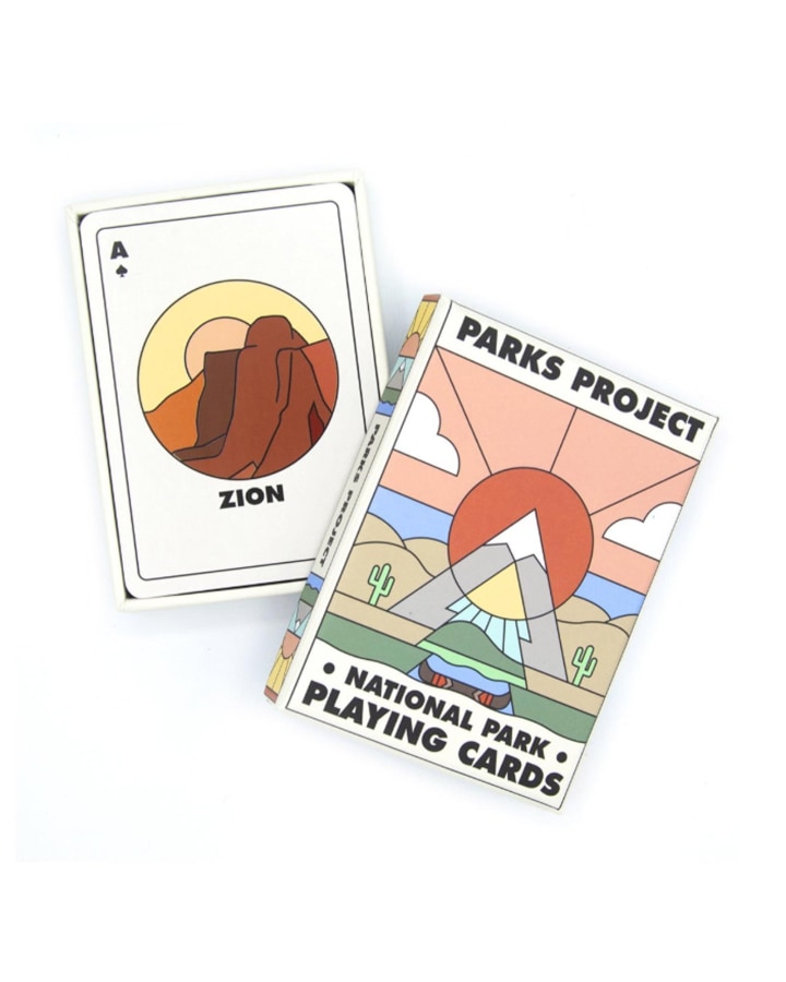 Minimalist National Park Playing Cards