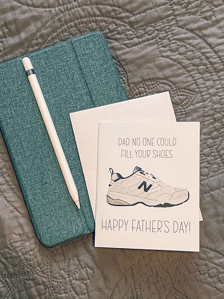 Father's Day Card- Dad Shoes