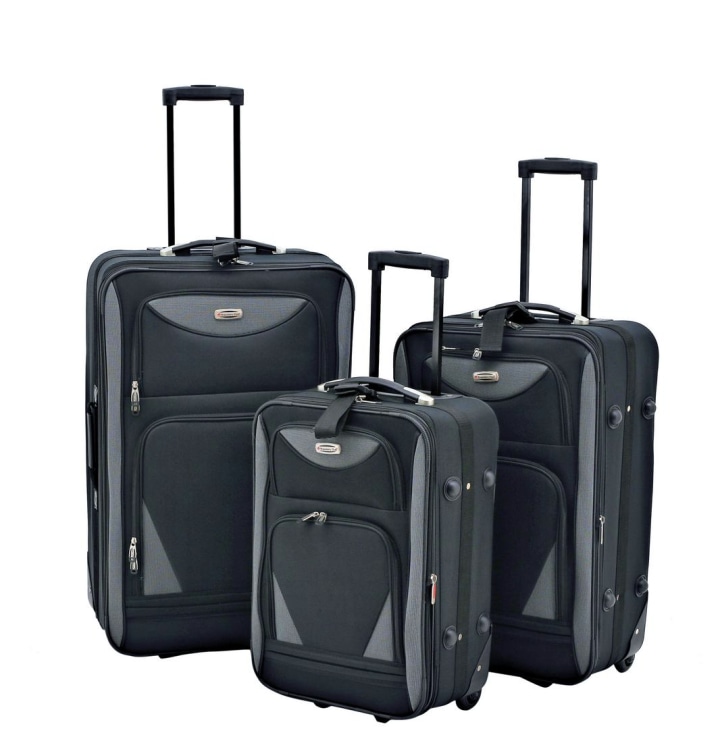 Travelers Club 3-Piece Luggage Set