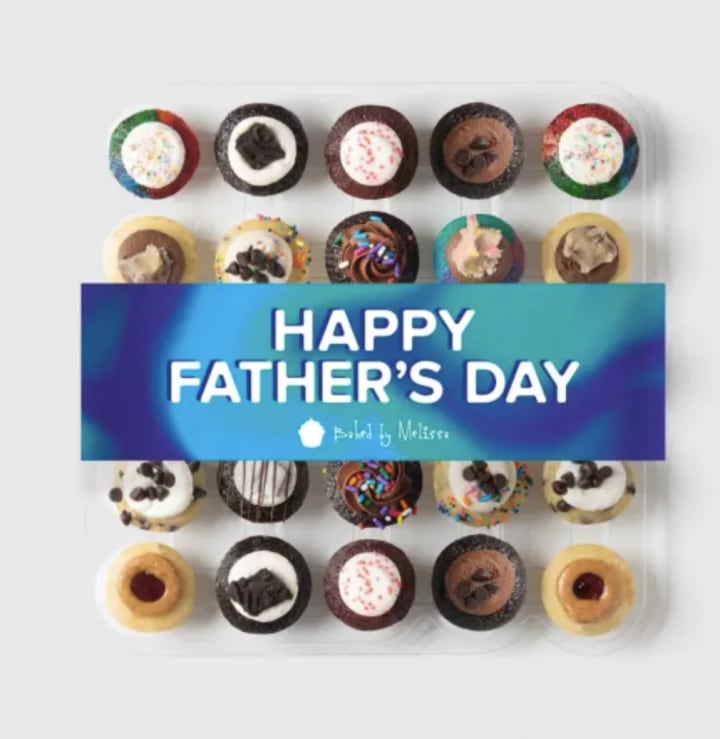 Baked by Melissa World’s Greatest Dad Cupcakes - 25 Pack