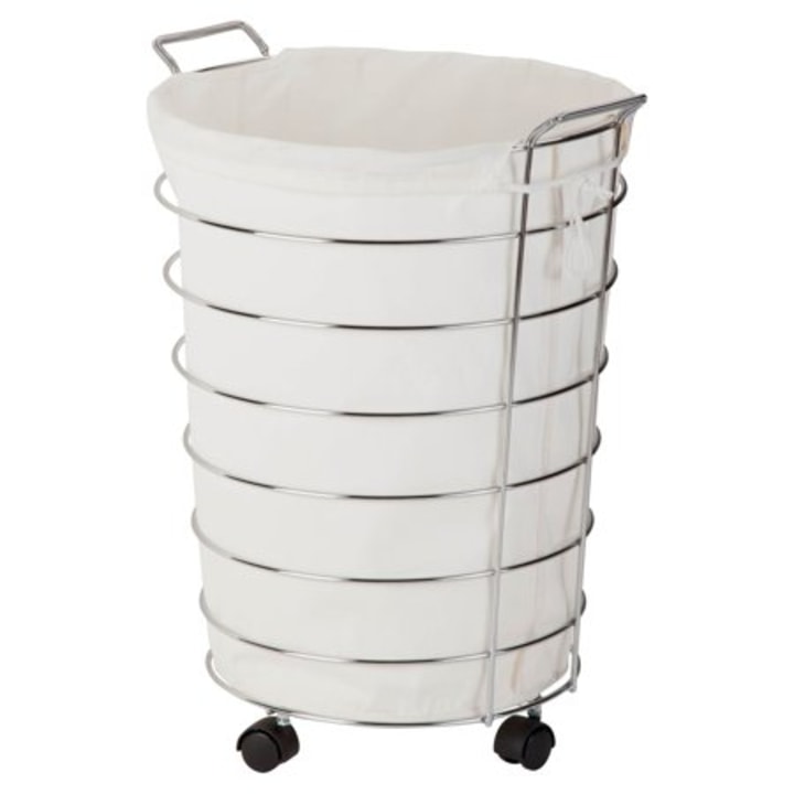 Honey-Can-Do Rolling Hamper with Removable Laundry Bag
