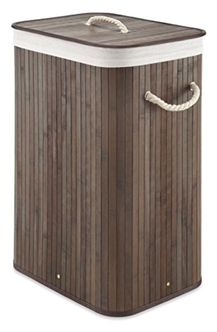 Whitmor Laundry Hamper with Rope Handles