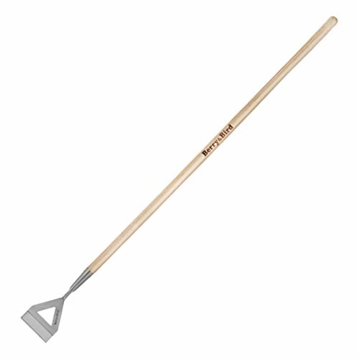Color : Silver, Size : 35.5x14.5x5.9cm MTCWD Stainless Steel Garden Hoe Weeding Hoe Hand Yard Planting Tool for Home Gardening