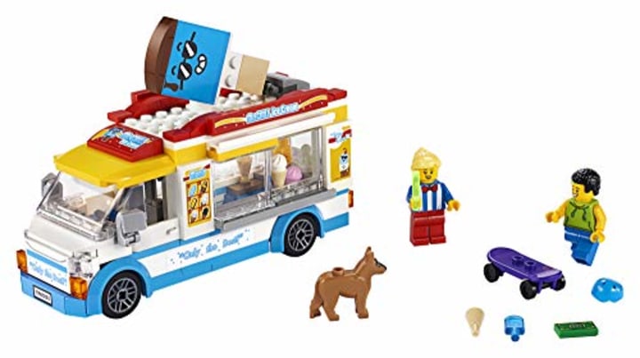 LEGO City Ice-Cream Truck 60253, Cool Building Set for Kids (200 Pieces)