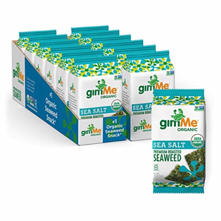 gimMe Snacks Organic Roasted Seaweed