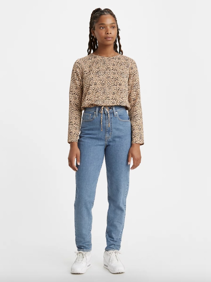 Levi's High-Waisted Taper Jeans