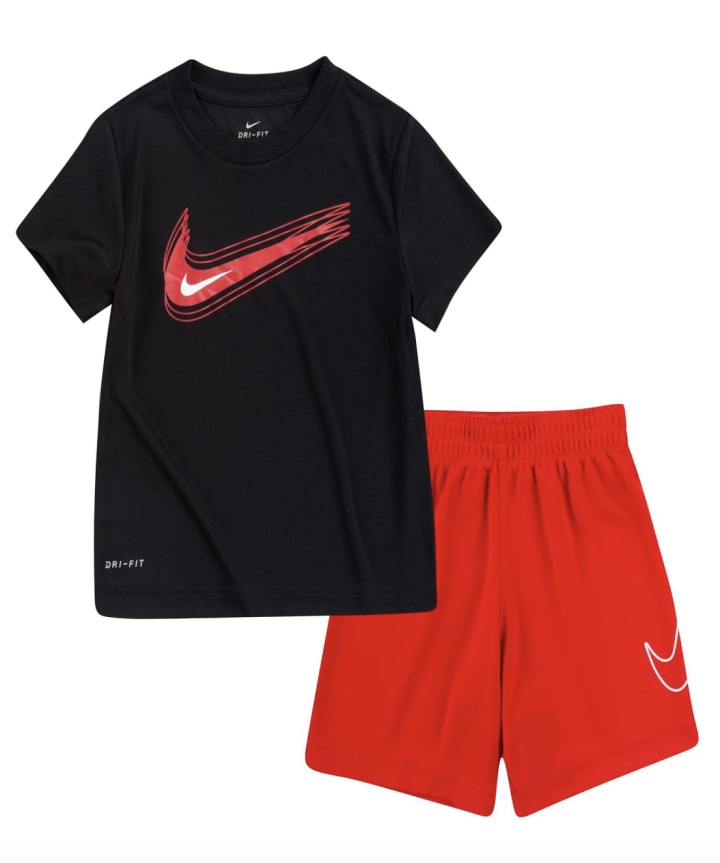 Nike Little Boys T-shirt and Shorts Set