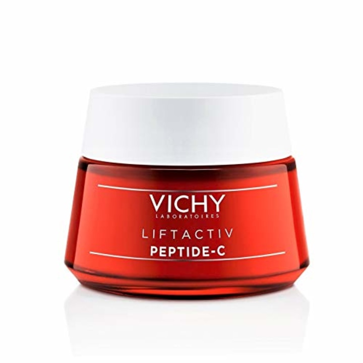 Vichy LiftActiv Peptide-C Anti-Aging Moisturizer, Vitamin C Face Cream with Peptides to Reduce Wrinkles, Firm and Brighten Skin, Paraben Free