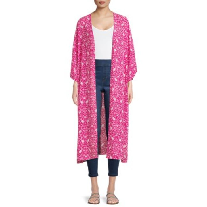 The Pioneer Woman Open-Front Duster with Long Sleeves