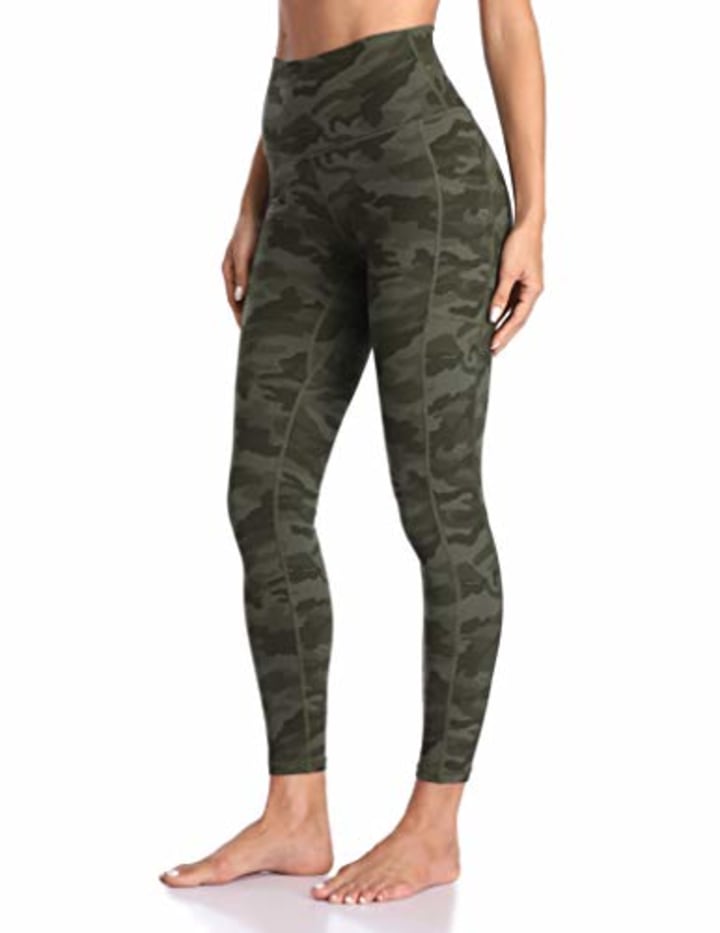 Not applicable Womens Military Camouflage Pattern Lovely Ultra Soft Yoga Pants Yoga Leggings 
