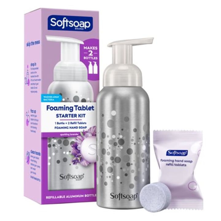 Softsoap Foaming Hand Soap Tablets Starter Kit