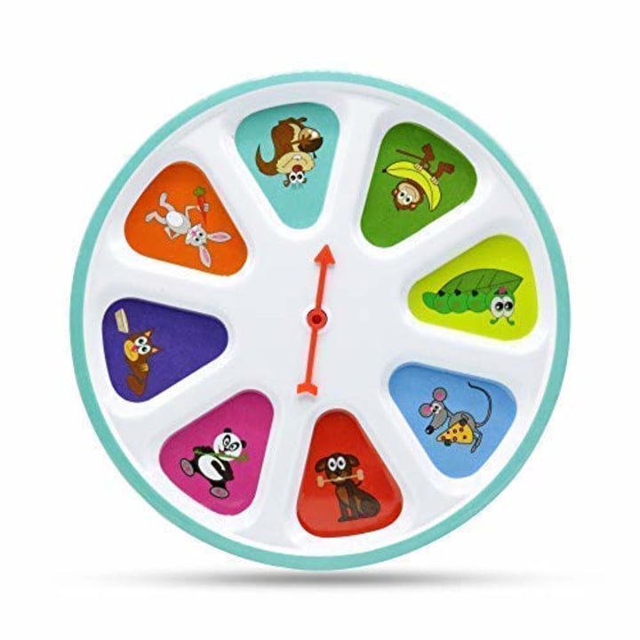 SpinMeal Plate - Healthy Nutrition Plate for Picky Eaters - Spin the Arrow