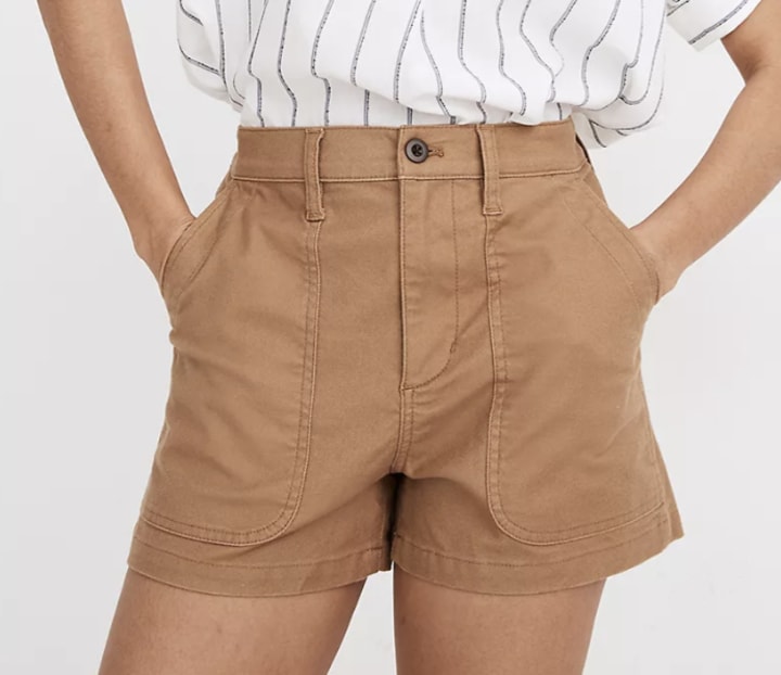 The Perfect Vintage Military Short