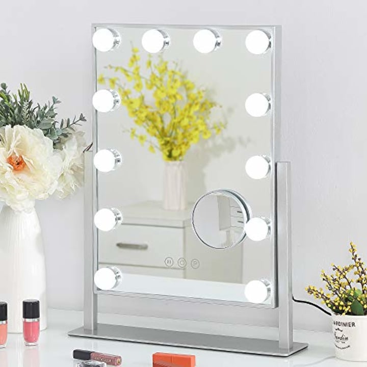 The 17 Best Lighted Makeup Mirrors Of, Light Mirror Vanity