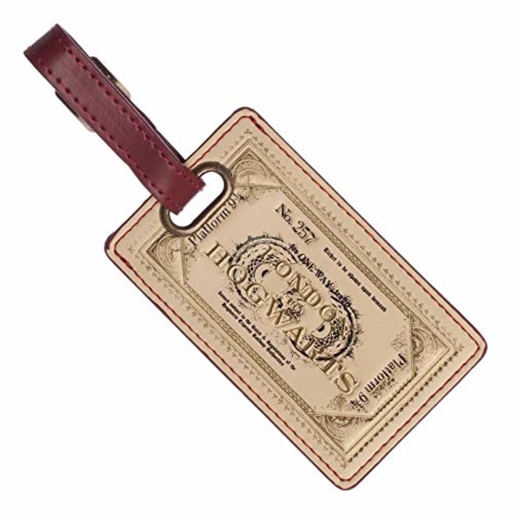 Haute qualité cuir véritable LUGGAGE TAG voyage vacances Badge d'Identification Nom