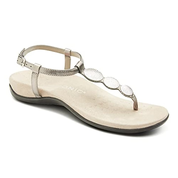 comfortable sandals with backstrap