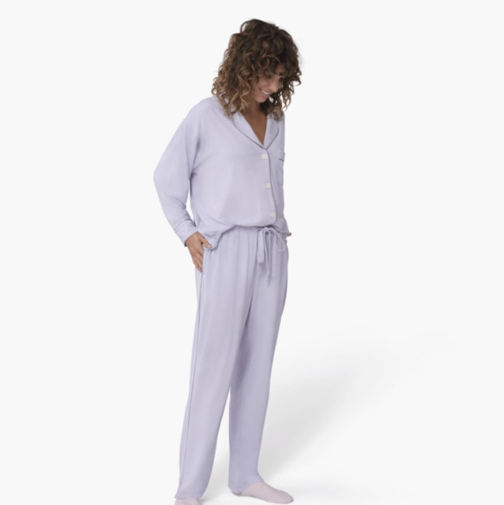 Sleepy Jones + Purple Pajamas
