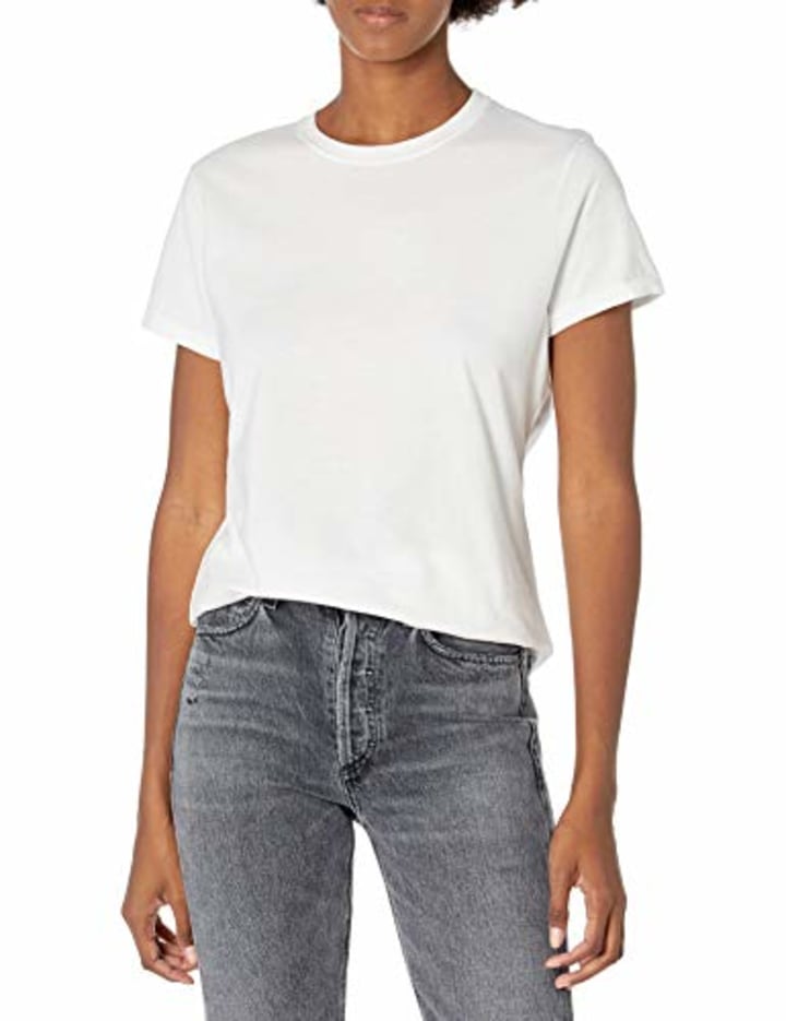 Hanes Women&#039;s Nano T-Shirt, Medium, White