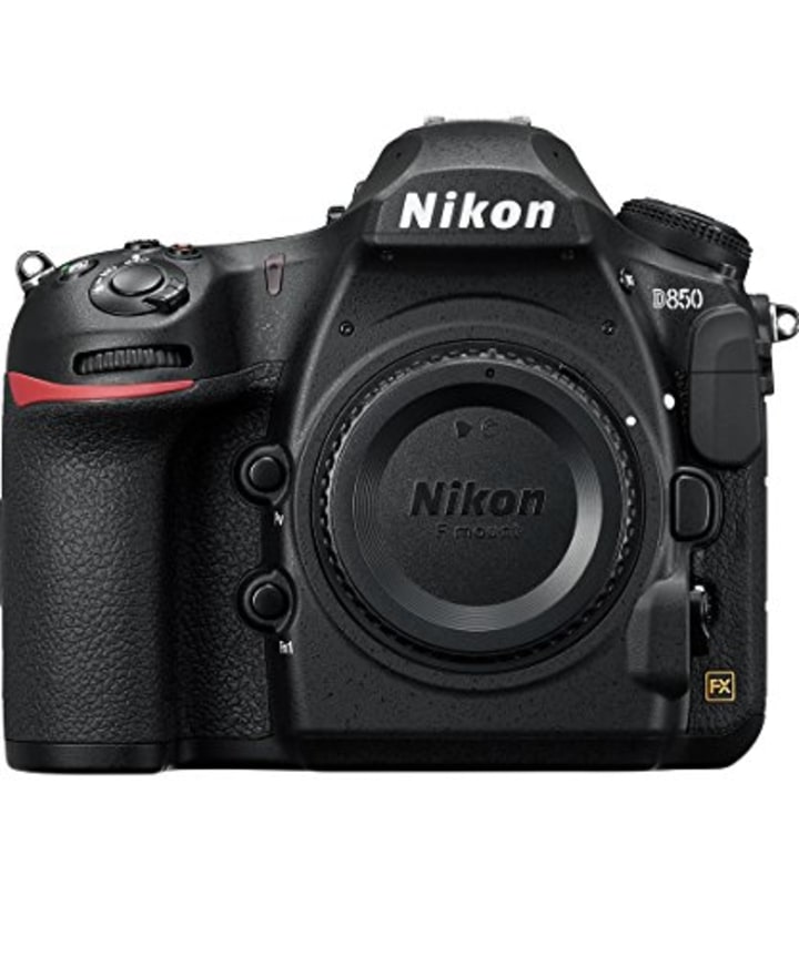 Nikon D850 FX-Format Digital SLR Camera Body. Best DSLR cameras 2021.