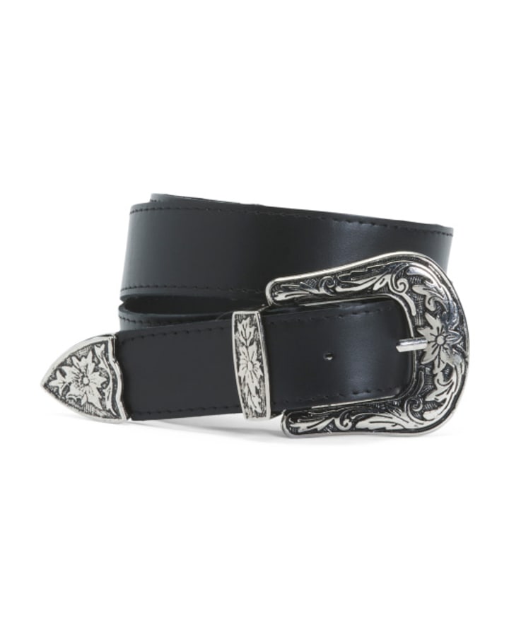Giorgia Milani Made In Italy Leather Gaucho Belt