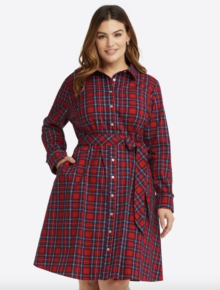 very tartan dress