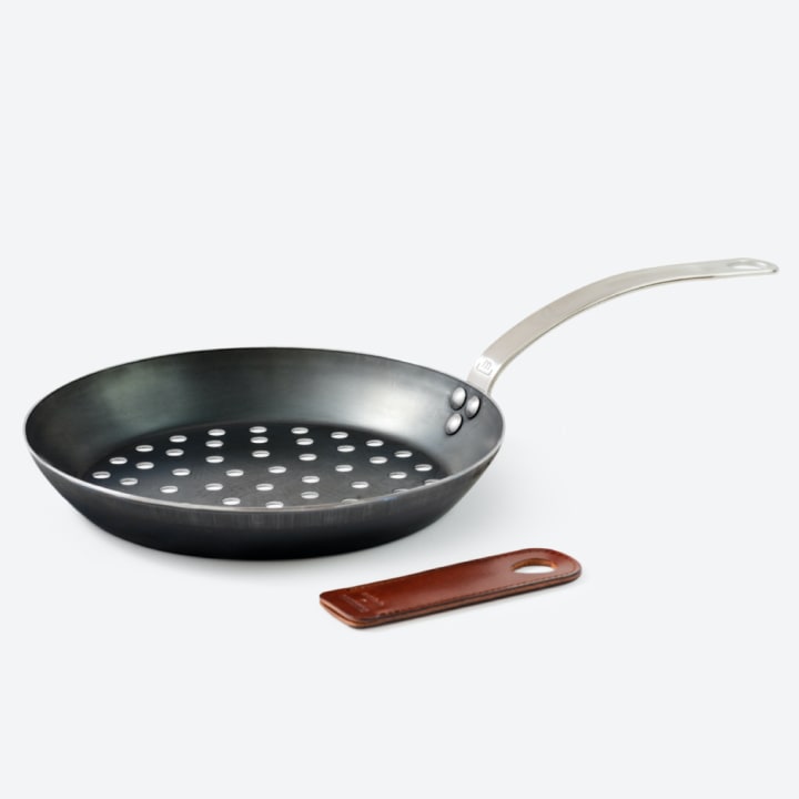 Made In x Tecovas Blue Carbon Steel Grill Frying Pan