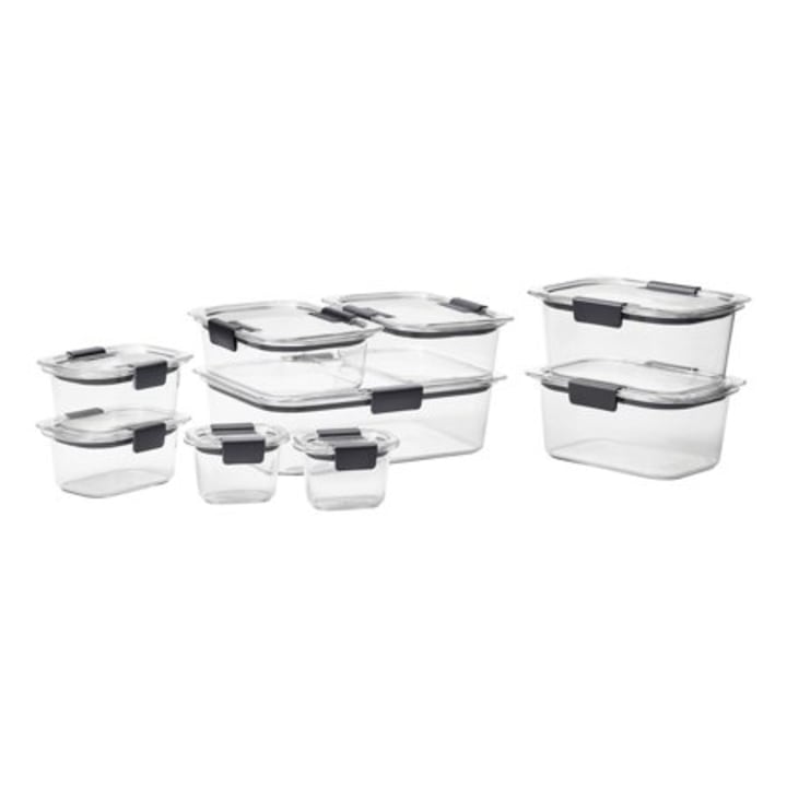 Rubbermaid Brilliance Food Storage Containers (Set of 18)