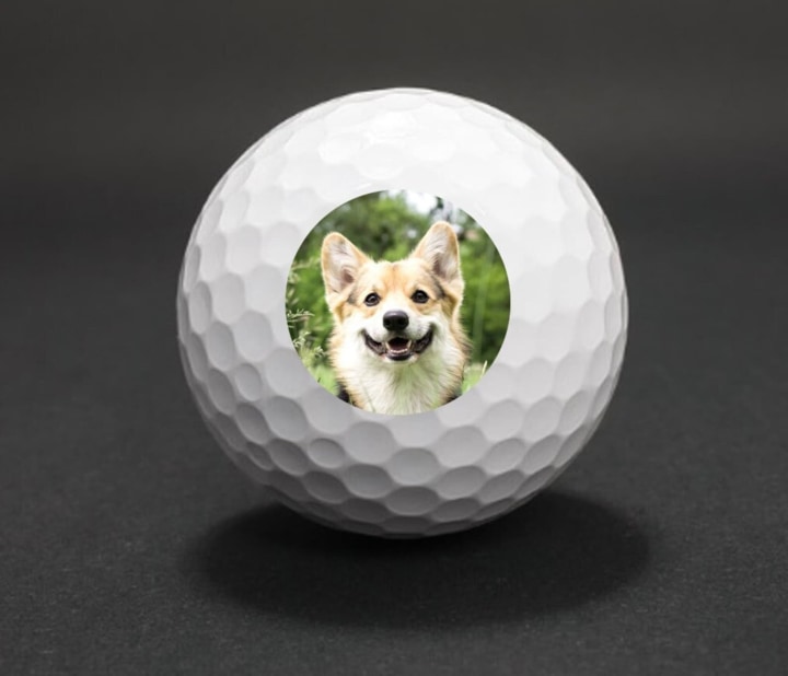 Set of 3 Custom Golf Balls