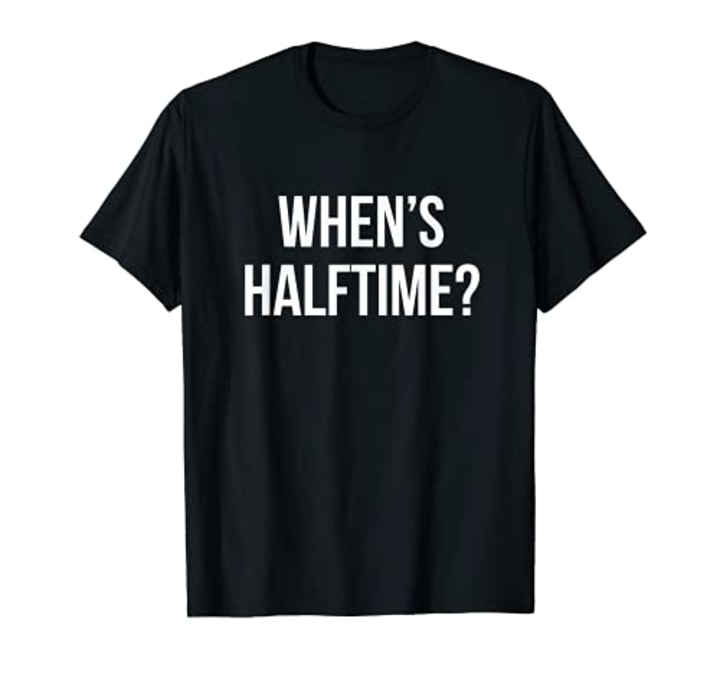 Boutique Gameday Tailgate Shirts When&#039;s Halftime? T-Shirt