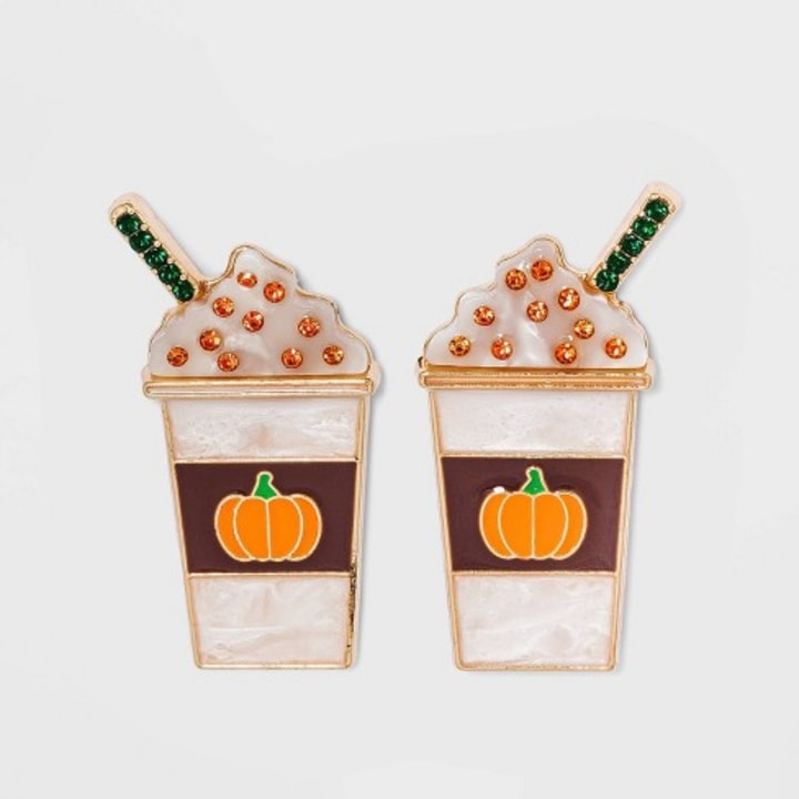 SUGARFIX by BaubleBar Pumpkin Latte Drop Earrings