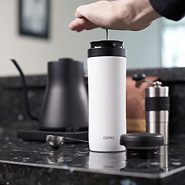 Espro Stainless Steel Travel French Press
