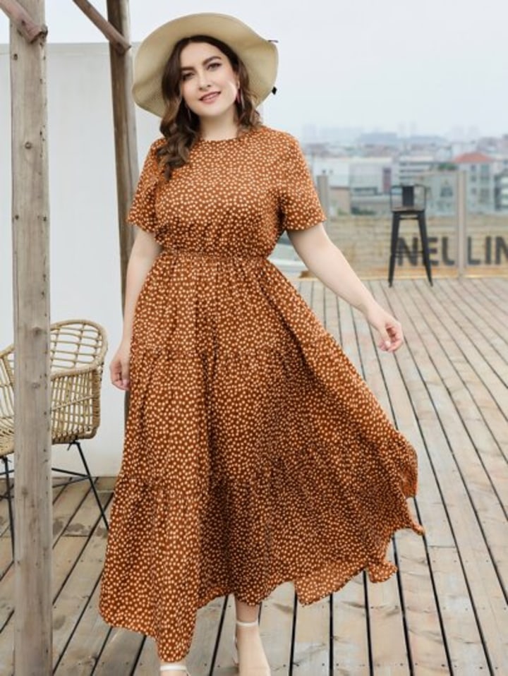 shein fall dress