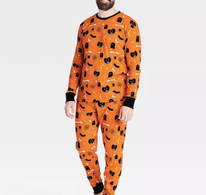 Target Halloween Spooky Print Matching Pajama Set