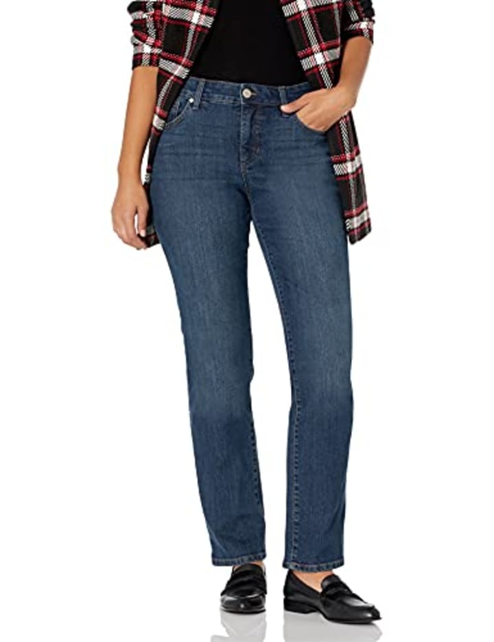 Riders by Lee Indigo Pull-On Waist-Smoother Bootcut Jean