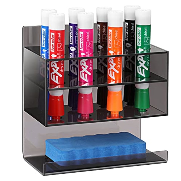 CaseBot 2-Tier Acrylic Dry Erase Marker Holder