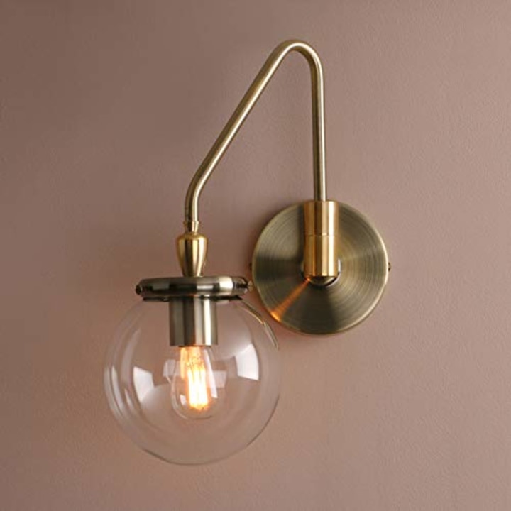 Pathson Industrial Glass Wall Sconce Lighting