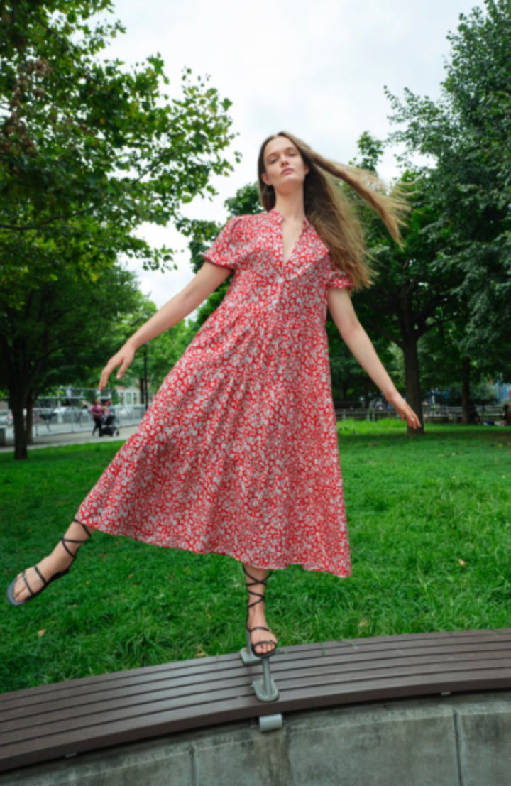 Zara Floral Print Dress