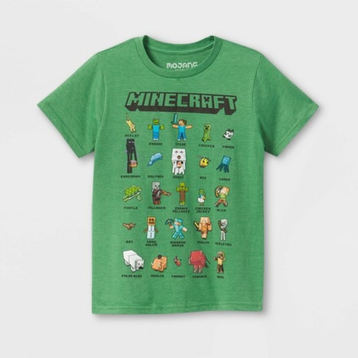 Kids&#039; Minecraft Graphic T-Shirt