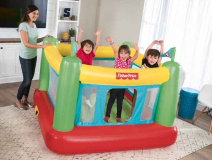 Fisher-Price Bouncesational Bouncer with Built-in Pump