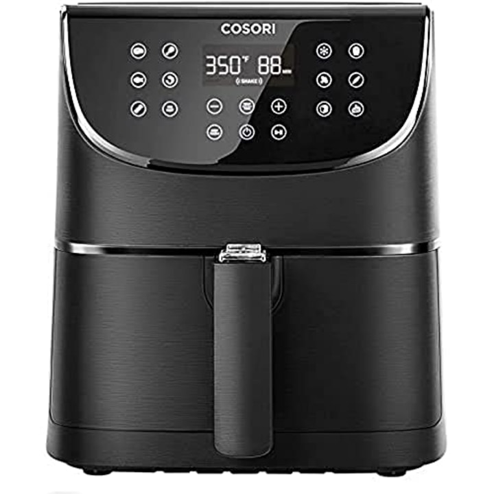 COSORI Air Fryer Max XL(100 Recipes) Digital Hot Oven Cooker, One Touch Screen with 13 Cooking Functions, Preheat and Shake Reminder, 5.8 QT, Black